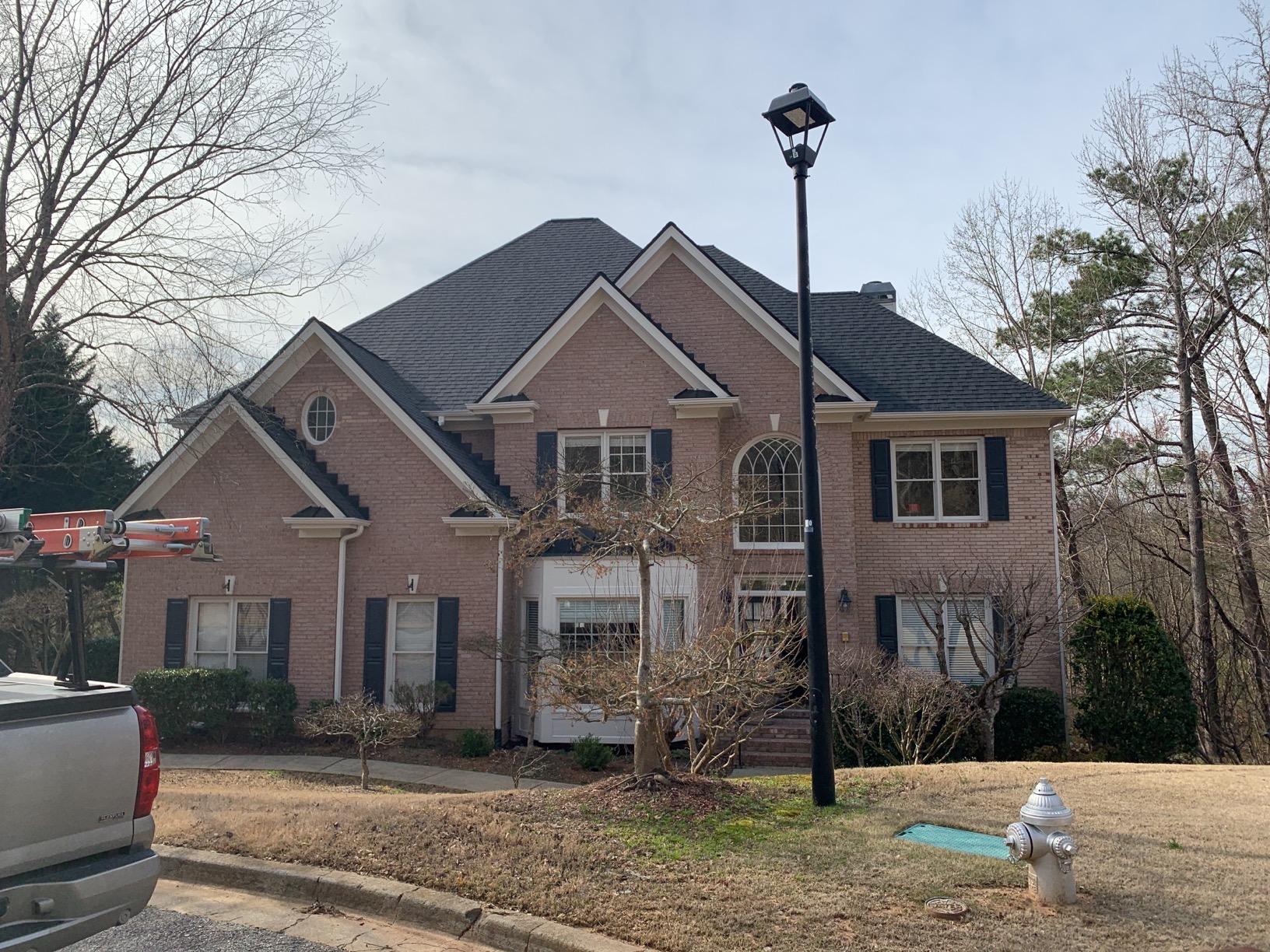 Roof replacement by Clark Brothers in Brookhaven, GA