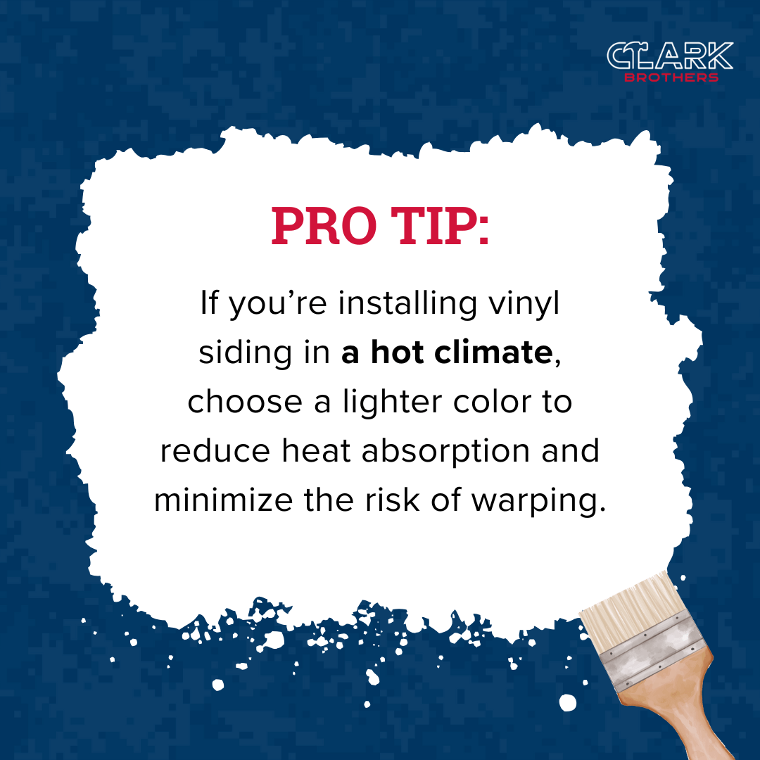 Types of siding pro tip